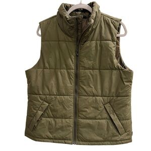 REI Co-op Groundbreaker Insulated Vest Green Size Large
